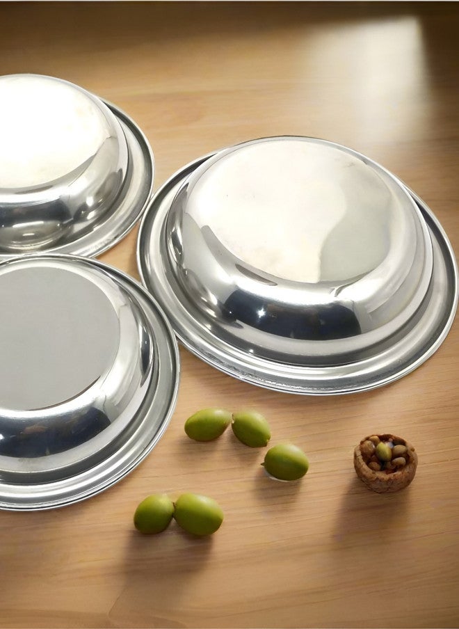 Nyra Kitchenware أواني مطبخ نيرا ستيل 2025 6 قطع وعاء غمس من الفولاذ المقاوم للصدأ آمن في غسالة الصحون - Image 3